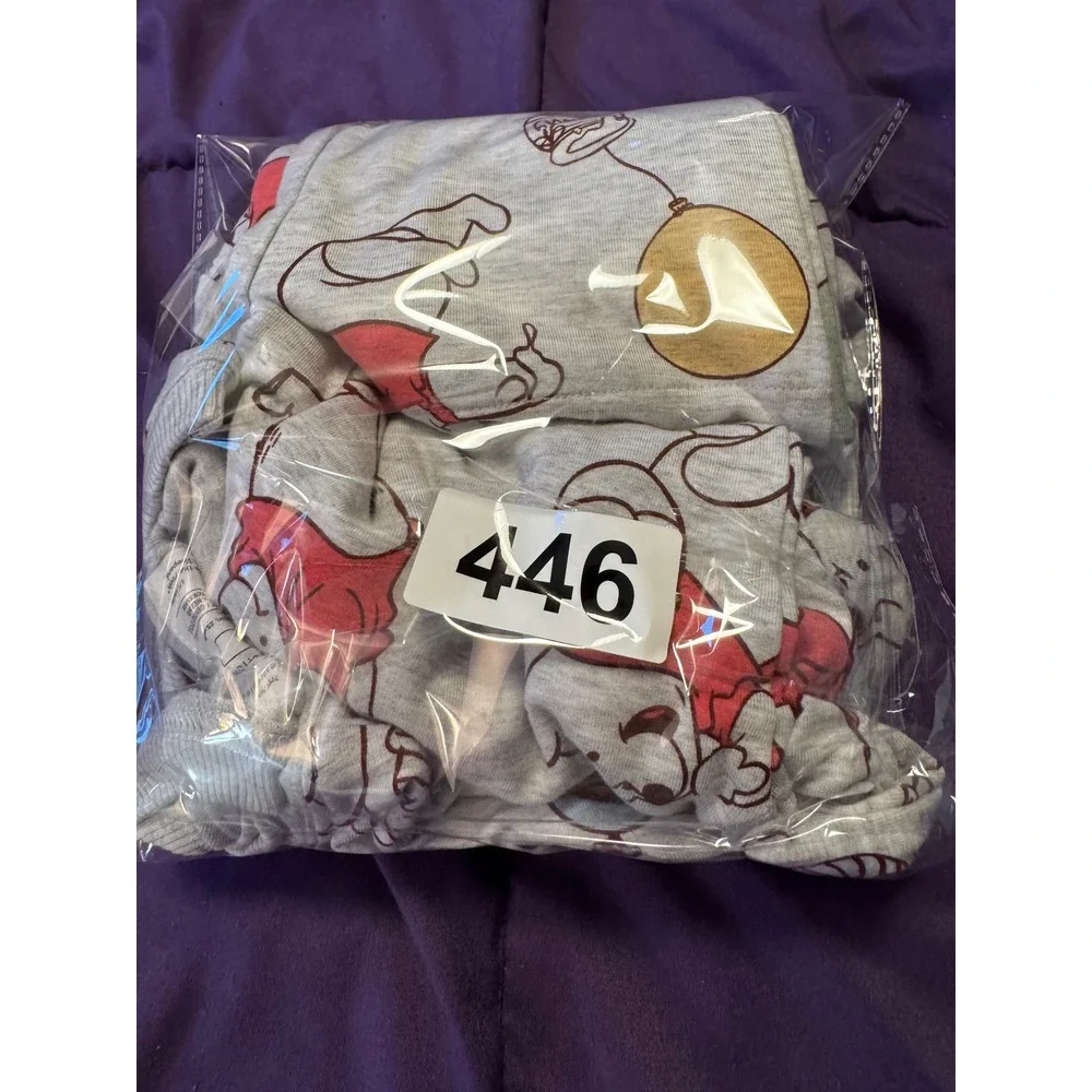 Disney Little Sleepies Winnie the Pooh Play Collection Set 4T Grey Bamboo Jogger